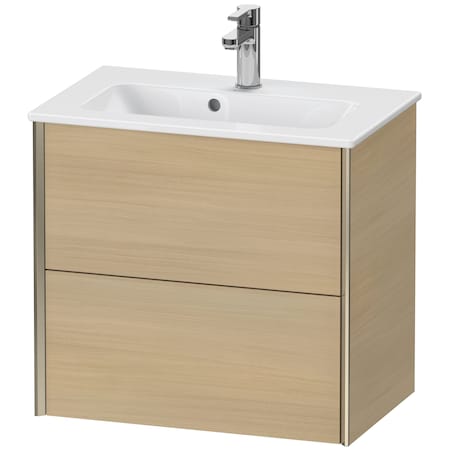 Xviu Wall-Mounted Vanity Unit Mediterranean Oak